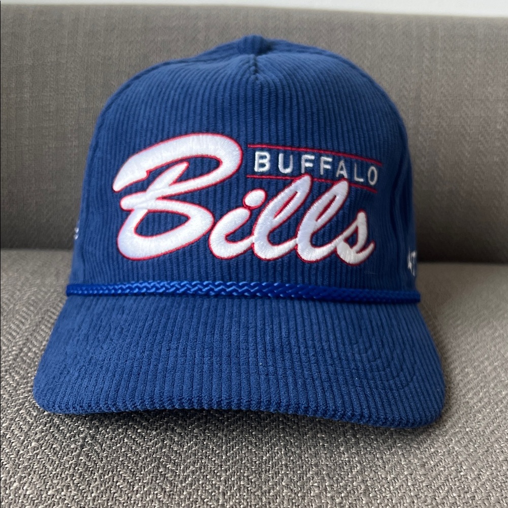 47 Brand Blue Corduroy Buffalo Bills Hat. Never worn